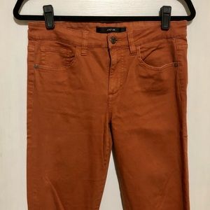 Burnt Orange Joe’s Skinny Jeans